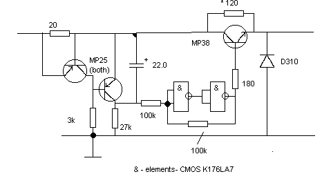 VFO's relay driving circuit diagram