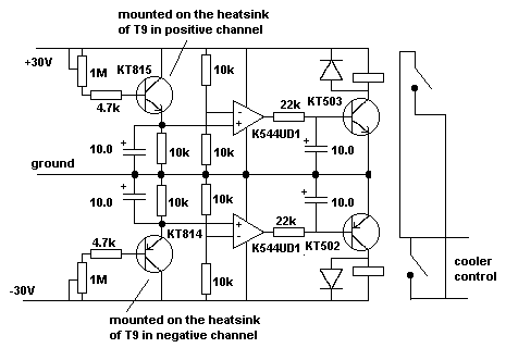 over-heating protection schematics